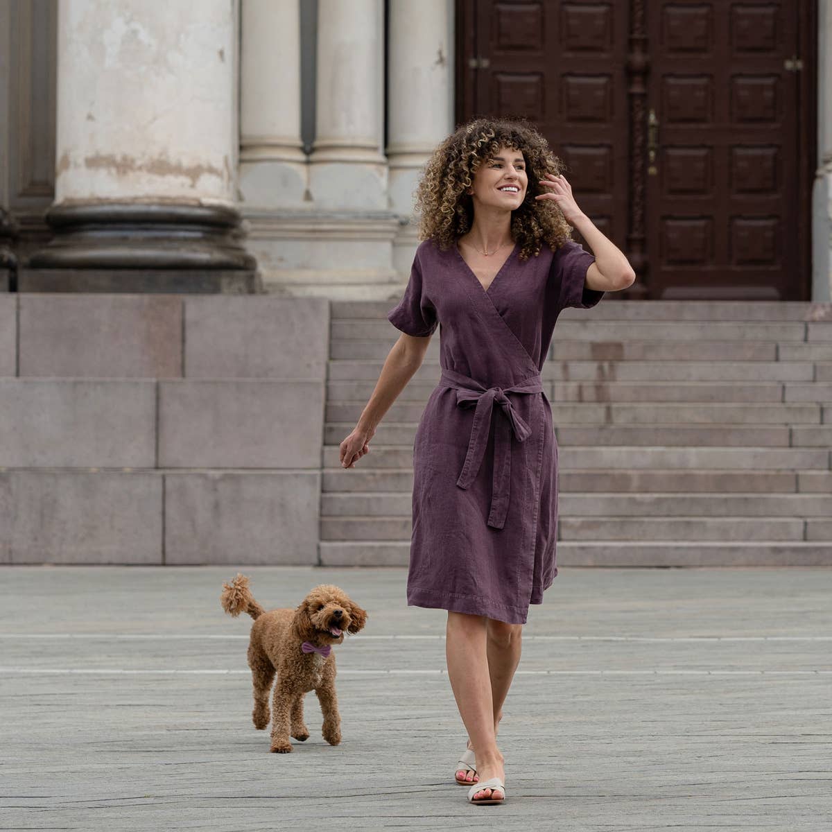 Eloisa Linen Dress