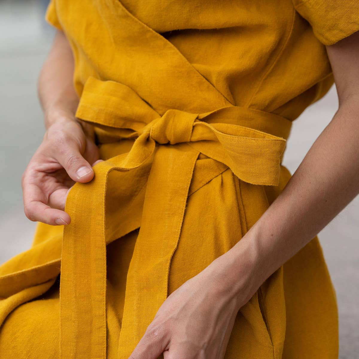 Eloisa Linen Dress