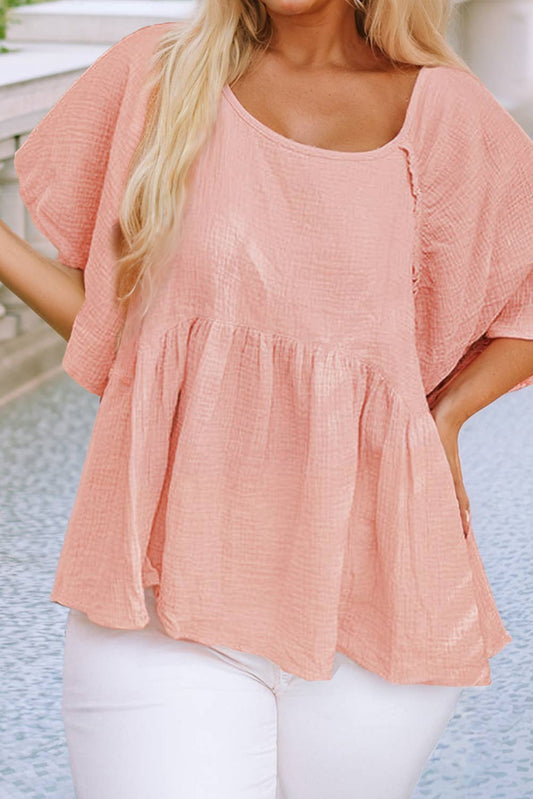 Lucia Plus Babydoll Blouse