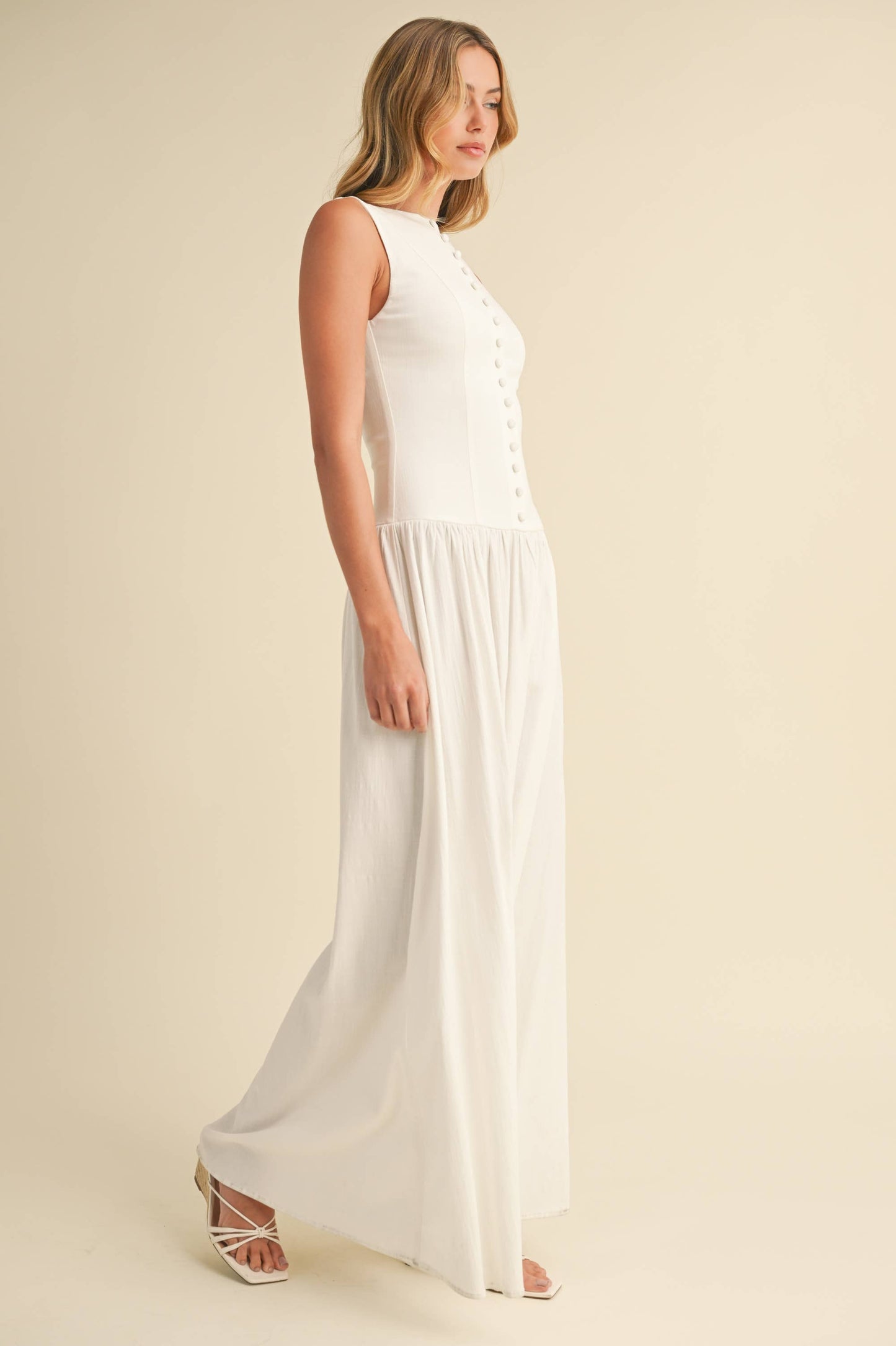 Seraphina Line Drop Waist Dress