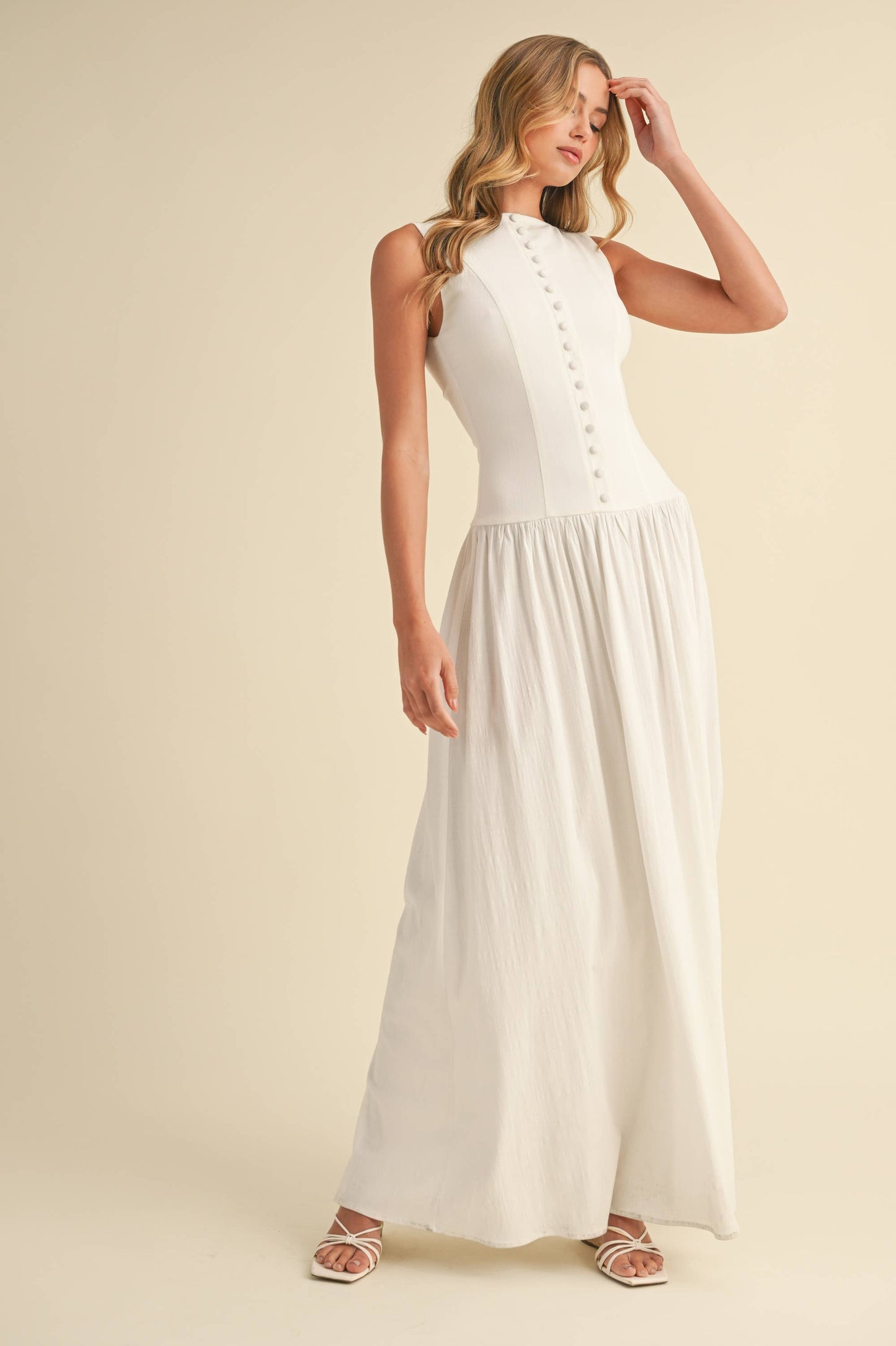 Seraphina Line Drop Waist Dress