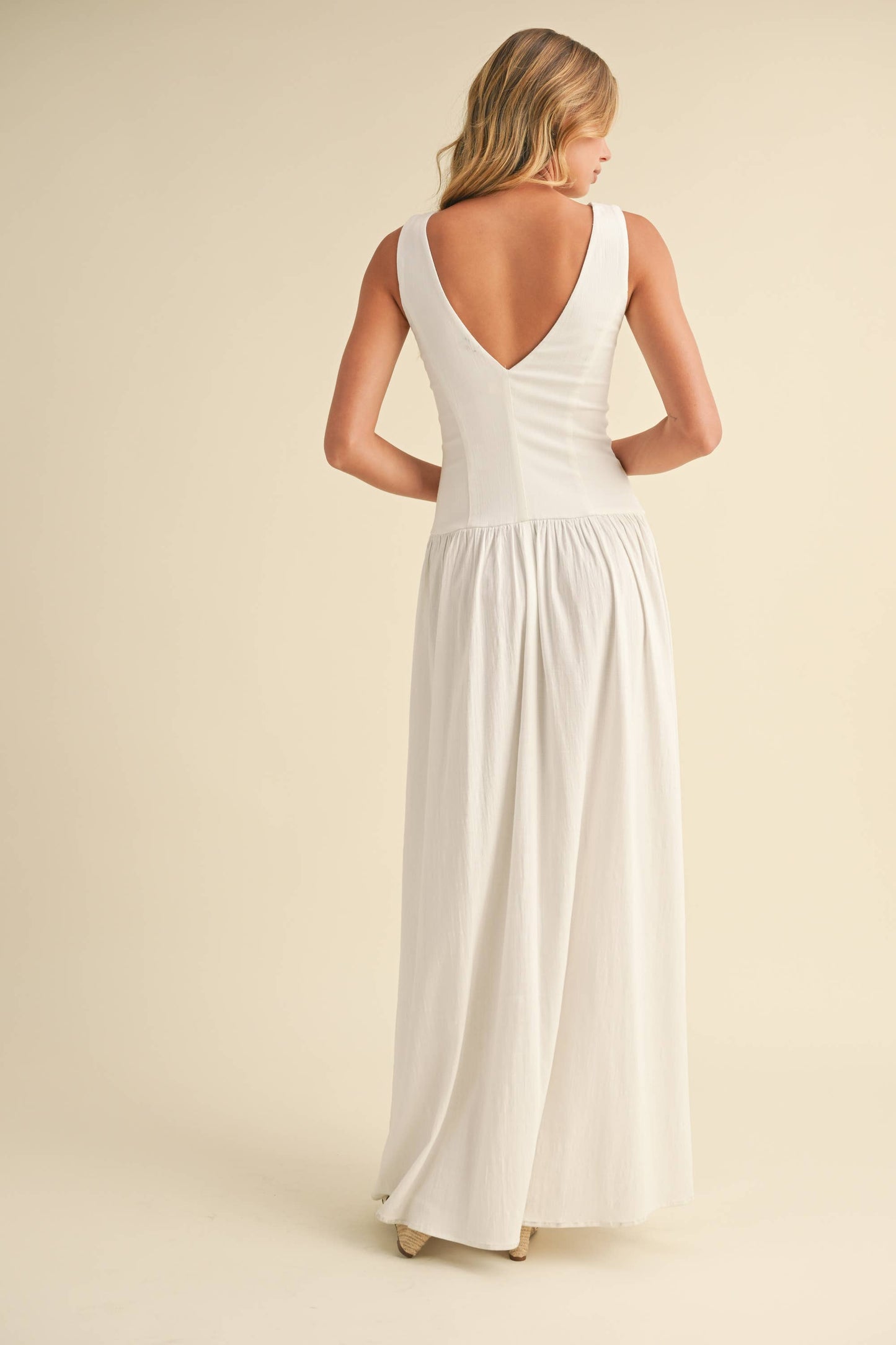 Seraphina Line Drop Waist Dress